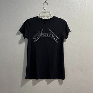 METALLICA Metallica Women's Black Short-Sleeve T-Shirt - Size M